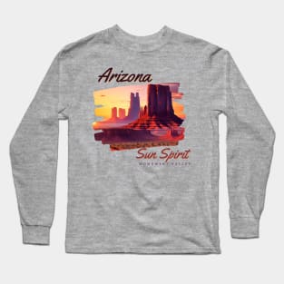 Arizona Sun Spirit Monument Valley Series Long Sleeve T-Shirt